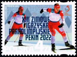 Poland 2022 Fi 5192 Mi 5342 XIII Winter Paralympic Games Beijing 2022 - Unused Stamps