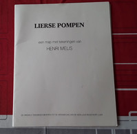 Lier Lierse Pompen, Een Map Met Tekeningen Van Henri Melis (1925-1990) - Dessins