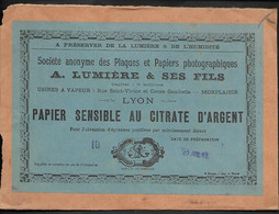 MP 6  Pochette Vide De Papier Sensible Au Citrate D'Argent - Matériel & Accessoires