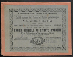 MP 7  Pochette Vide De Papier Sensible Au Citrate D'Argent - Matériel & Accessoires