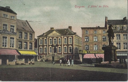 Tongres.   L'Hôtel De Ville.   -   1911   Naar  Herve - Tongeren