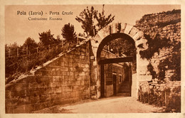 Pola - Istria - Porta Ercole - Costruzione Romana - Croatie Croatia - Croazia