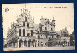 Malines. L' Hôtel De Ville ( Palais Grand Conseil, Beffroi, Halle Aux Draps). Musée. 1923 - Mechelen