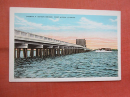 Thomas Edison Bridge.    Fort Myers  Florida > Fort Myers >   Ref 5498 - Fort Myers