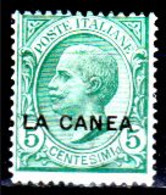 Italia-G-1017 - La Canea 1907-12: Sassone, N. 14 (+) Hinged - Qualità A Vostro Giudizio. - La Canea