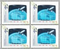 Canada - Block Of 4 MNH - Hologram - Unusual - Hologramme