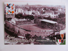 Italy Rome Stadio Nazionale PNF Final 1934 "History Of FIFA World Cup" - Fútbol