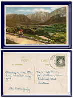 1959 Eire Ireland Postcard The Poisoned Glen Co. Donegal Sent To Scotland - Brieven En Documenten