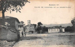 ¤¤  -  MACEDOINE En 1917   -   Eglise De VAKUFKEJ Et La Grand'Place  -  ¤¤ - Macédoine Du Nord