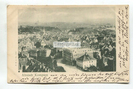 Altstadt Kempten - 1900 Used Bavaria, Germany Postcard - Kempten