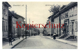 Clausthal 1916 (Lkr. Goslar), Rollstrasse - Nach Goslar - Clausthal-Zellerfeld