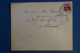 AR17 BELGIQUE ALLEMAGNE   BELLE   CARTE  1915 CHARLEROI  POUR BRUXELLES +AFFRANCH. INTERESSANT - Army: German