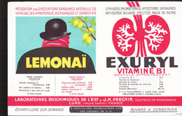 BUVARDS - LEMONAI - EXURYL - Produits Pharmaceutiques