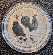 Australia 1 Dollar 2017  "Year Of The Rooster" - Colecciones