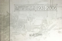 New Zealand 2006 Earthquake Anniversary Prestige Booklet MNH - Carnets