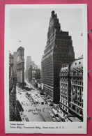 Etats-Unis - New York City - Times Square - Times Bldg - Paramount Bldg - Hotel Astor - R/verso - Time Square