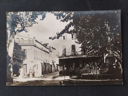 Carte Photo Vidauban - Place Clémenceau / Edition La Cigogne / Timbre Et Cachet 1961 - Vidauban