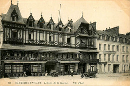 Caudebec En Caux * Façade De L'hôtel Café Restaurant De La Marine - Caudebec-en-Caux