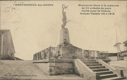 88 MONTHUREUX SUR SAONE / Monument Aux Morts / - Monthureux Sur Saone