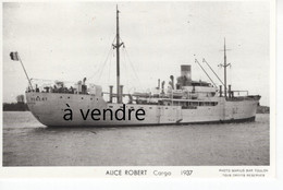 ALICE ROBERT, Cargo , 1937 - Koopvaardij