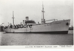 ALICE ROBERT, Cargo , 1937 - Koopvaardij