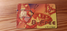 Phonecard Austria SIM Card - B-Free - Butterfly, Used - Oesterreich