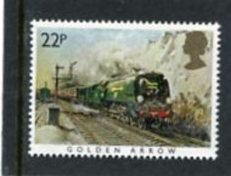 GREAT BRITAIN - 1985  22p  FAMOUS TRAINS  MINT NH - Zonder Classificatie