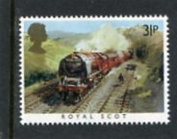 GREAT BRITAIN - 1985  31p  FAMOUS TRAINS  MINT NH - Non Classés