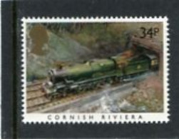 GREAT BRITAIN - 1985  34p  FAMOUS TRAINS  MINT NH - Zonder Classificatie