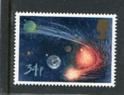 GREAT BRITAIN - 1986  34p  HALLEY  COMET  MINT NH - Ohne Zuordnung