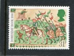 GREAT BRITAIN - 1986  31p  DOMESDAY  BOOK  MINT NH - Sin Clasificación