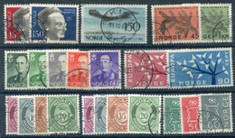 NORWAY 1962 Complete  Issues Used. - Used Stamps