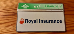 Phonecard United Kingdom, BT - Royal Insurance 541E 60.800 Ex - BT Advertising Issues