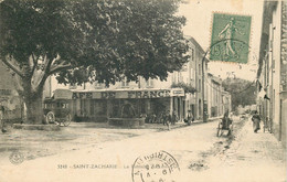 VAR  SAINT ZACHARIE  La Fontaine Du Lion D'Or - Saint-Zacharie