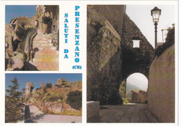 Saluti Da Presenzano (Caserta) - 2004 - 3 Vedute (Via Ferritto E Castello) - Caserta