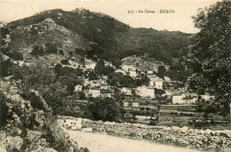 Zicavo * Route Et Panorama Du Village * Corse Du Sud 2A - Autres & Non Classés