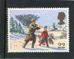 GREAT BRITAIN - 1990  22p  CHRISTMAS  MINT NH - Zonder Classificatie