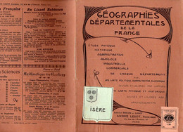 Livre - Géographie Départementale De La France, Isère, 1925, 8 Pages - Rhône-Alpes