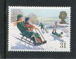 GREAT BRITAIN - 1990  31p  CHRISTMAS  MINT NH - Ohne Zuordnung