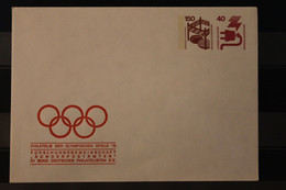 Deutschland 1976; Ganzsache Olympische Spiele '76 - Private Covers - Mint