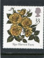 GREAT BRITAIN - 1991  33p  ROSES  MINT NH - Non Classificati