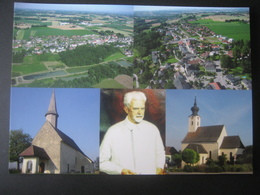 Österreich- AK Steinhaus Bei Wels Mit Ortsansicht, Filialkirche Taxlberg, Prof. Anton Eiselsberg Und Pfarrkirche - Wels