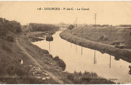 PENICHE   DOURGES   LE CANAL - Hausboote
