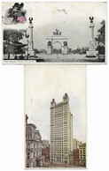 U.S.A. - 2 Postcards  BROOKLYN And NEW YORK - Sammlungen & Lose