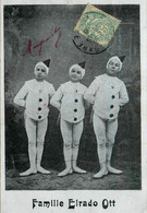 Circus Cirque * CPA 1906 * Famille ELRADO OTT - Zirkus