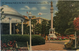 États-Unis - Jacksonville - Hemming Park In The Heart Of Downtown Jacksonville - Post Card - Non Voyagée - Jacksonville