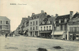 Mamers * Place Carnot * Grainetier E. LEGENDRE * Café Du Commerce BARDIN * Coiffeur Lavatory - Mamers