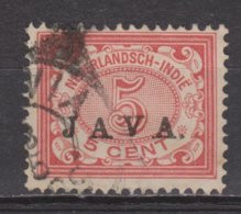 Nr 68 Used JAVA 1908 ; NETHERLANDS INDIES PER PIECE NEDERLANDS INDIE PER STUK - Indie Olandesi