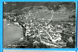 K355, Villeneuve, Vue Aérienne, 4122, Lac Léman, Sartori, Non Circulée - Villeneuve