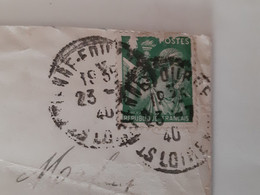 Vrai    Biza Russe !!! /  Timbre /republique Français,,,?? - Used Stamps